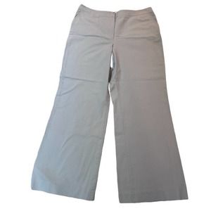 Women's Classic Talbots Khaki Wide Leg Pants Size‎ 14P(ish)